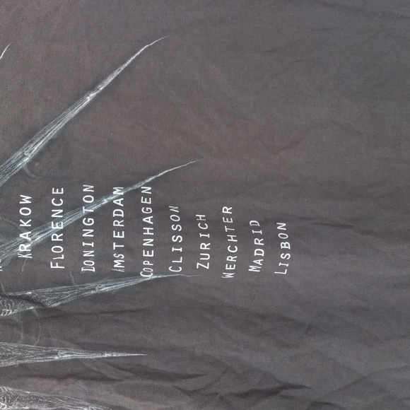 Tool Band Tshirt Men's Medium 2019 Concert Krakow Amsterdam Berlin European - Picture 5 of 8